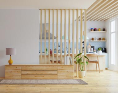 habitacion hecha en bambu